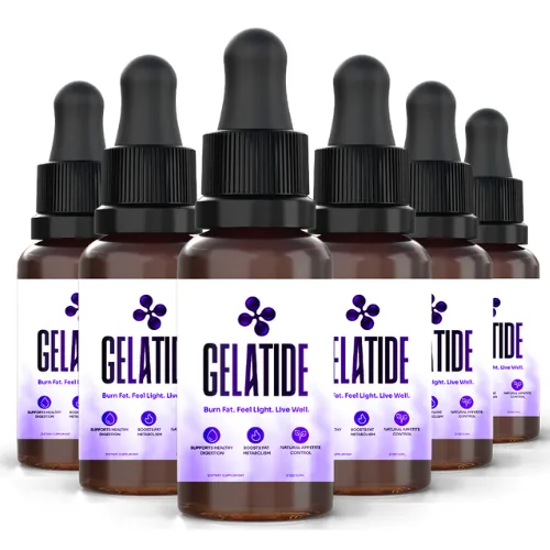 Gelatide Liquid Drops — 6 Bottle Pack, 180 Day Supply